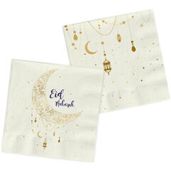 Eid Mubarak 20 Lunchservietter - 33x33cm