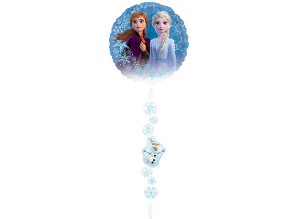 Frozen 2 - Ballong med dekor 1 Folieballong med form - 71x182cm 
