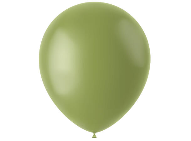 Gummiballonger - Olive Green 10 Gummiballonger - 33cm (13")