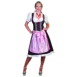 Kjole, Tyrol - Oktoberfest - Patricia 1 Kjole og forkle