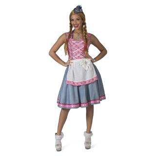 Kostyme - Oktoberfest - Steffie Kjole med Forkle