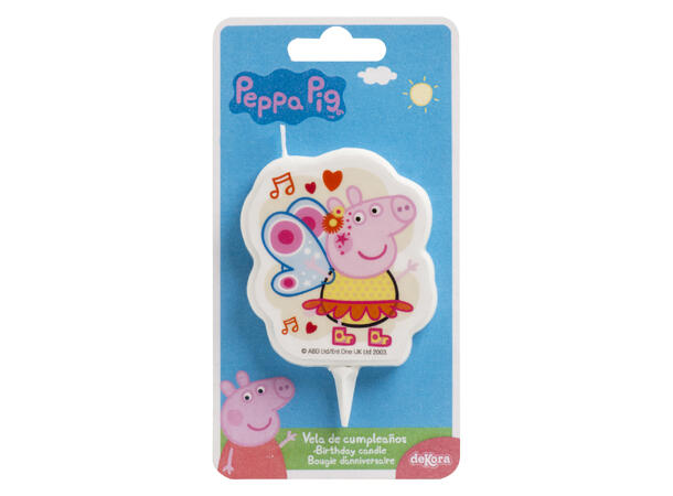 Peppa Gris 2D - kakelys 1 Kakelys på pinne - 7,5cm 