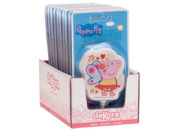 Peppa Gris 2D - kakelys 1 Kakelys på pinne - 7,5cm 