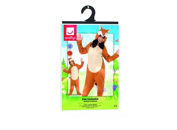 Revekostyme - Brun 1 barnekostyme - Str S 