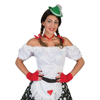 Skjorte,Tyrol - Oktoberfest - Hvit 1 Bluse dame