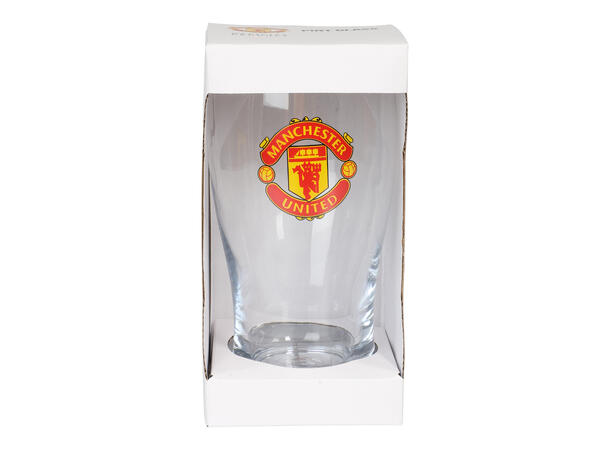 Ølglass - Manchester United 1 Ølglass i glass - Pint - 4,7dl