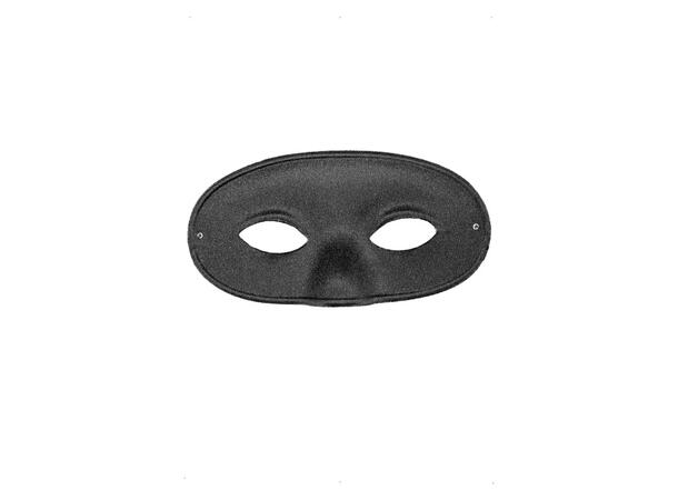 Øyemaske sort - banditt 1 Maske med snor