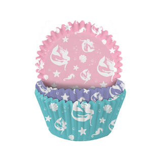 Cupcakeformer - Havfrue 3.2x4.8cm - 75pk