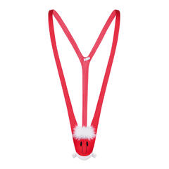 Mankini Julenisse Voksen str, One Size, justerbar