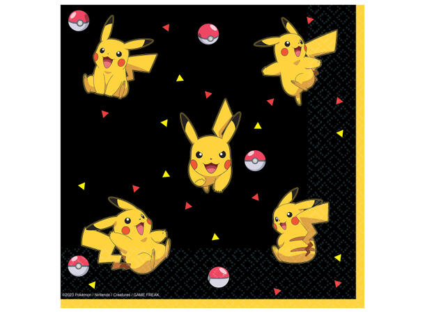 Papirservietter - Pokemon 33cm - 16pk