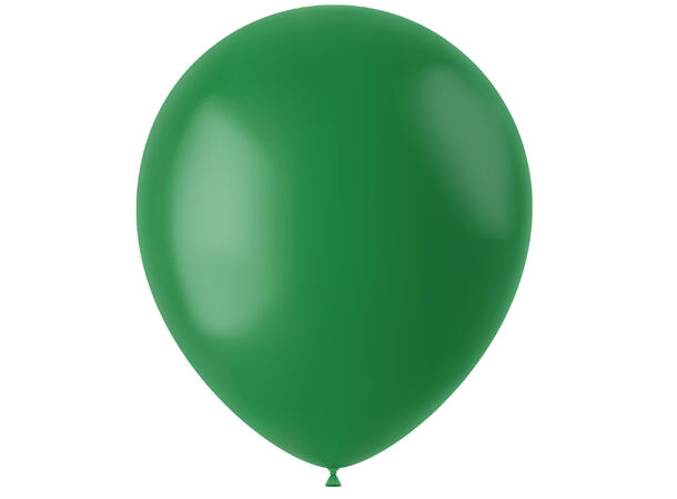 Gummiballonger - Pine Green Matt 10 Gummiballonger - 33cm (13")