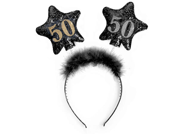 Hårbøyle - 50 år - sort 1 Hårøyle