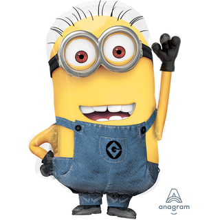 Minions - Dave 1 Folieballong med form - 40x63cm