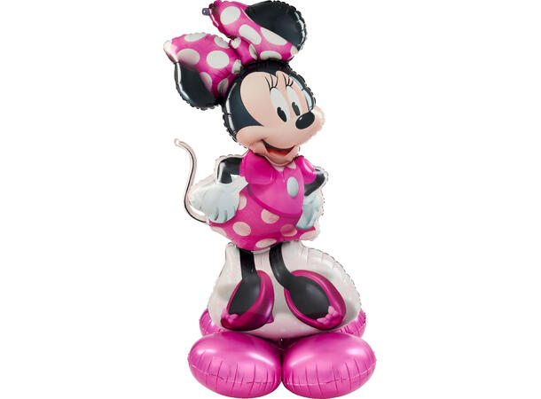 Minnie Mouse Forever - Stående helfigur 1 Folieballong med form - 83x121cm 