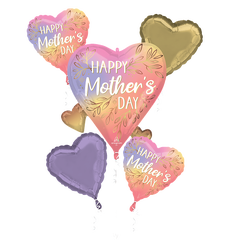 Mothers Day - Botanical Traces 1 Folieballong med form