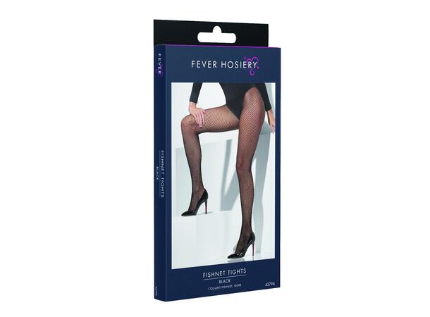 Nettingstrømper - sort 1 par - onesize