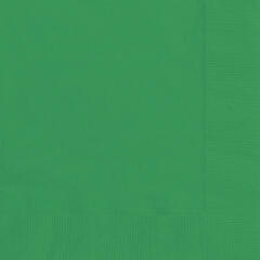 Papirservietter - Esmerald Grønn 33x33cm - 20pk