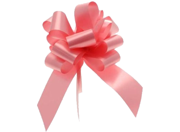 Pull bows: Pink 50 mm pakke med 20