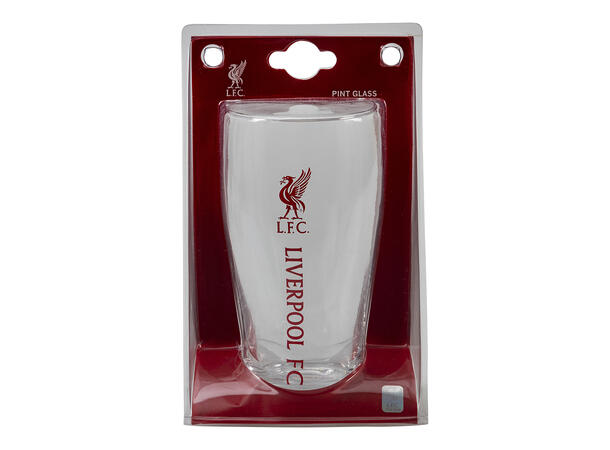 Ølglass - Liverpool (L.F.C.) 1 Ølglass i glass - Pint - 4,7dl