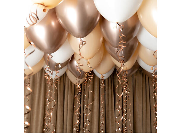 Ballongdekorkit - Blush 1 Ballongdekorasjon av gummiballonger 