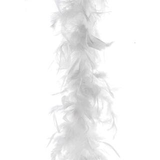 Boa - Hvit 1 Fjærboa 45 gram - 2m