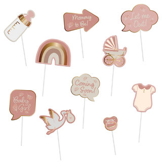 Blooming Baby Girl 10 Photoprops i papir