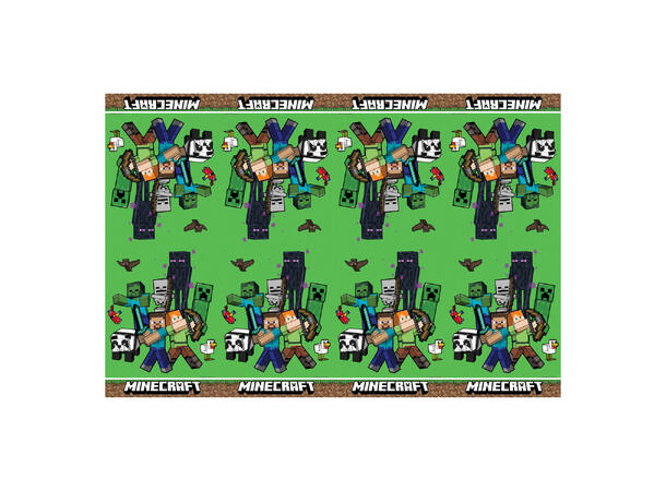 Bordduk - Minecraft - Plast 120x180cm
