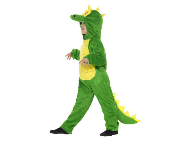 De Luxe krokodillekostyme - Grønn 1 barnekostyme - Str L 