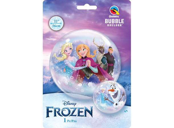 Disney Frozen Characters 1 Bubbleballong - 56cm (22") 