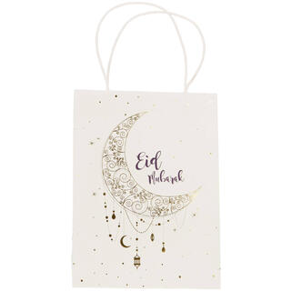 Eid Mubarak 6 gaveposer i papir 20x10x27 cm