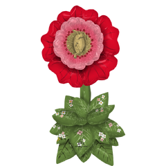 Flower Stacker 1 Folieballong med form - 63x121cm