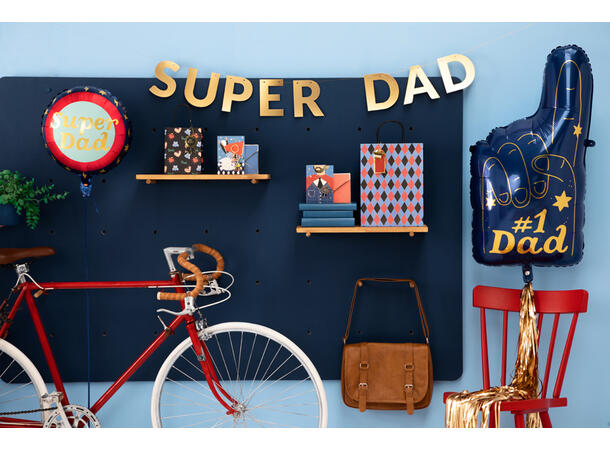 Gavepose - firkanter - Miks 1 Gavepose i papir - 24x32x10cm 