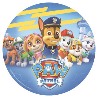 Paw Patrol 1 spiselig kakeskilt - 20cm