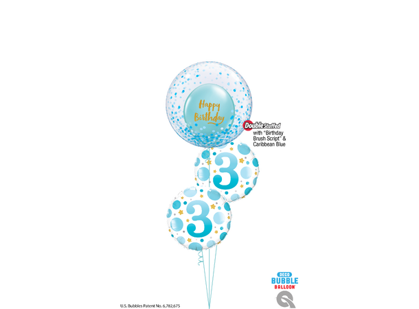 Premium Ballonger - "Happy Birthday" Brush Script - 28cm - 25pk