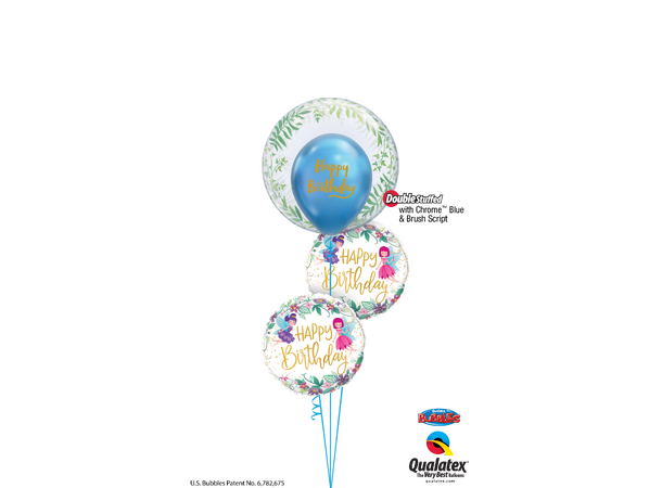 Premium Ballonger - "Happy Birthday" Brush Script - 28cm - 25pk