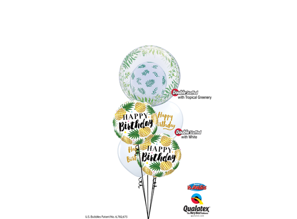 Premium Ballonger - "Happy Birthday" Brush Script - 28cm - 25pk 