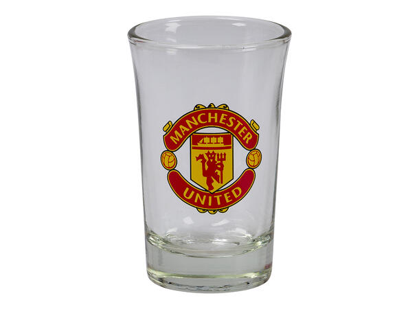 Shotteglass - Manchester United 2 Shotteglass i glass