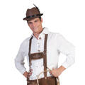 Skjorte, Alpe - Oktoberfest - Hvit 1 Skjorte - Herre - Str 48-50