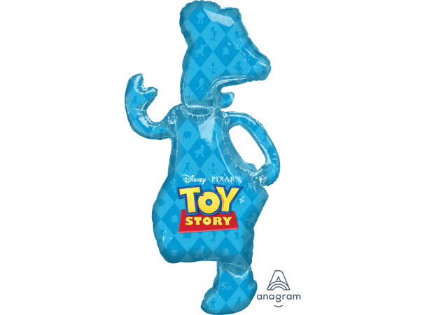 Toy Story 4 Woody - Helfigur 1 Folieballong med form - 55x111cm 