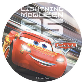 Cars 3 1 spiselig kakeskilt - 20cm