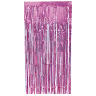Lys Rosa Folie - Frynsegardin 1 Frynsegardin - 1x2m