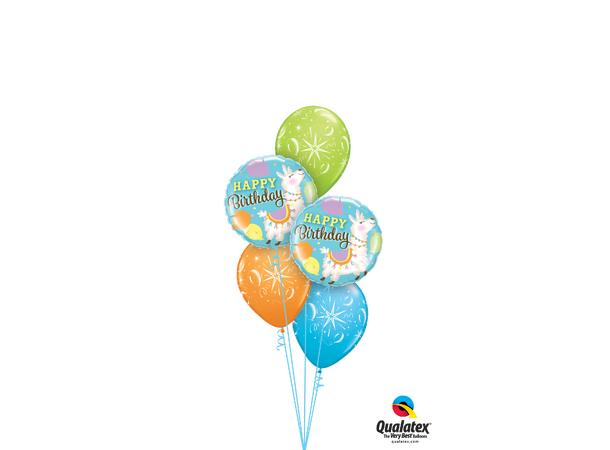 Birthday Lllama 1 Folieballong - 46cm (18")