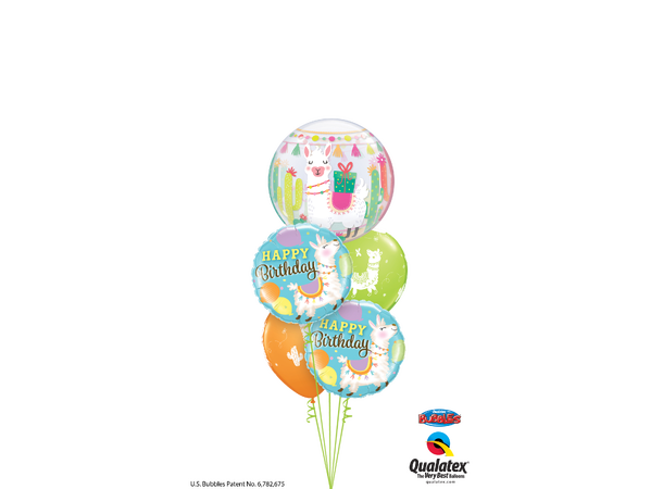 Birthday Lllama 1 Folieballong - 46cm (18") 