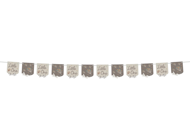 Blooming Baby 1 Flaggbanner i papir - 6m