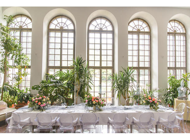 Bordløper - Organza - Sølv 1 Rull i stoff - 0,36x9 lm 