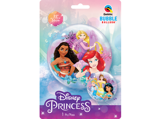 Disney Princess Characters 1 Bubbleballong - 56cm (22")