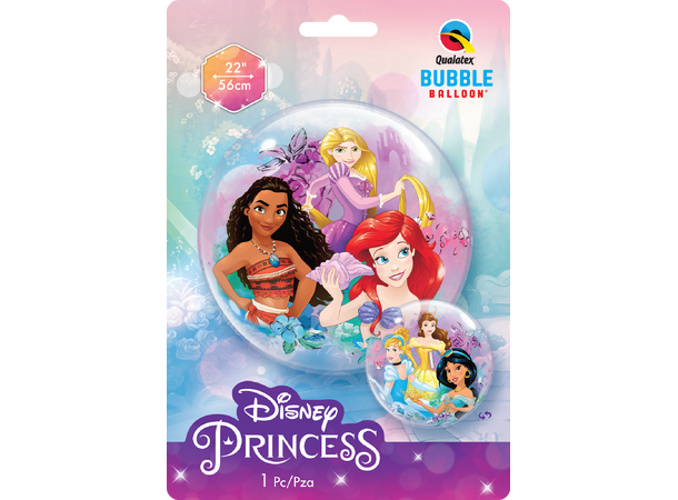 Disney Princess Characters 1 Bubbleballong - 56cm (22") 