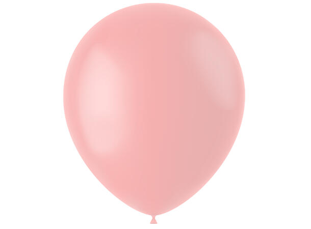 Gummiballonger - Powder Pink  Matt 10 Gummiballonger - 33cm (13")