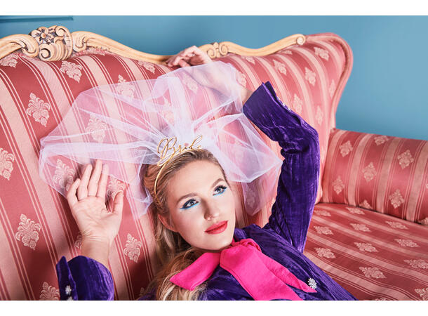 Hårbøyle - Bride - Gull 1 Hårøyle 