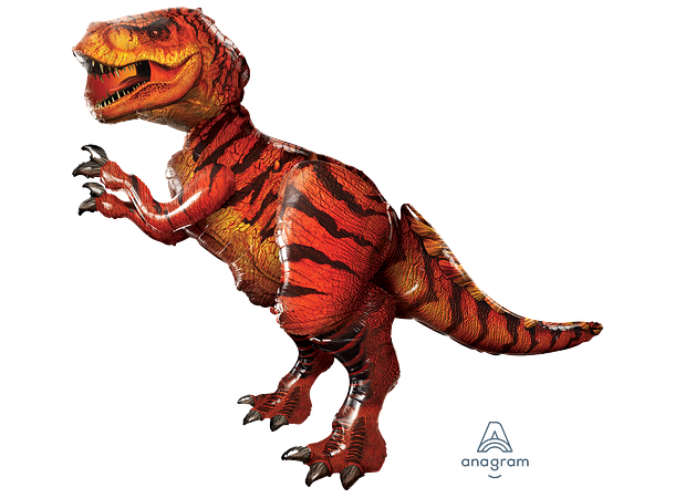 Jurassic World T-Rex - 3D ballong T-Rex 1 Folieballong med form- 172x154cm 